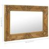 VidaXL Wall Mirror Baroque Style 60x40 Cm Gold 320329