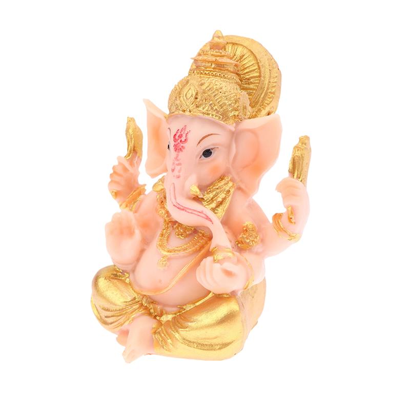 Барная стойка, кассир, рабочий стол, украшение своими руками, золотой Господь Ганеша, статуя Будды, скульптуры бога-слона, статуэтки Ганеши