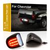 Светодиодная лампа номерного знака для Chevrolet Tahoe 01-06 Suburban 1500/2500 00-06 Avalanche 02-13 Белый+Красный Сборка подсветки номерного знака