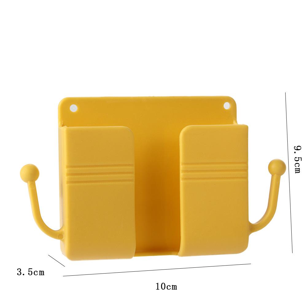 Brackets Home Bedroom Rack Storage  Case Remote Control Holder Phone Plug Stand Storage Box