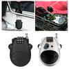 Motorcycle Helmet Telescopic Wire Rope Password Lock Steel Cable Code Lock Suitcase Black Car Sled Helmet Password Lock