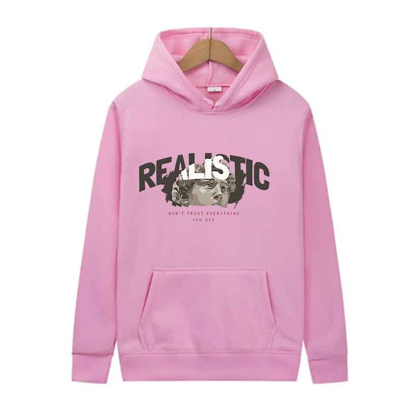 Autumn Europe and America Print Sports Hoodie Fashion Trends Tops Men Casual Streetwear Blue Pullover Spring Unisex Clothing