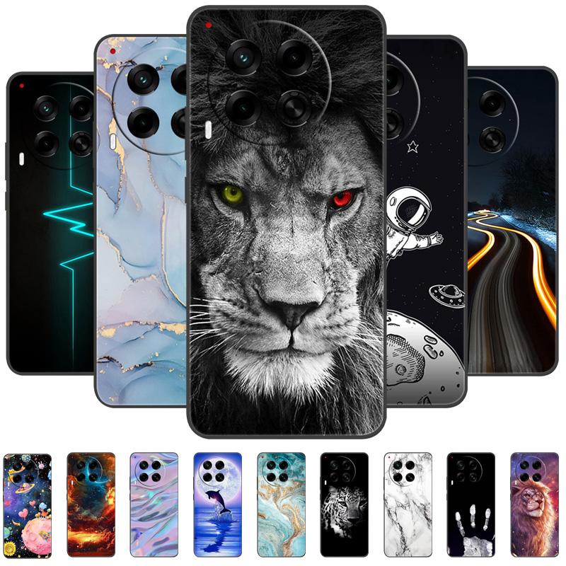 Чехол для Tecno Camon 30 Premier Ударопрочный Мягкий ТПУ Силиконовый Чехол для Телефона Для Tecno Camon 30 Pro Camon30 4G 5G Capa Матовый Бампер