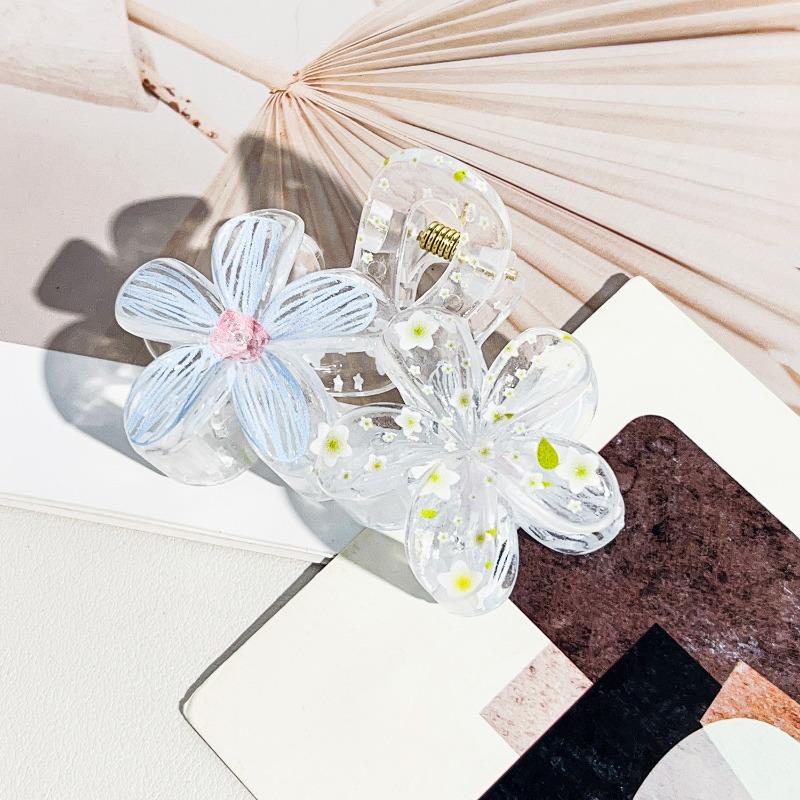 Милые и свежие заколки-крабики для волос в стиле граффити, заколки-акулы для пучка на затылке, аксессуары для волос