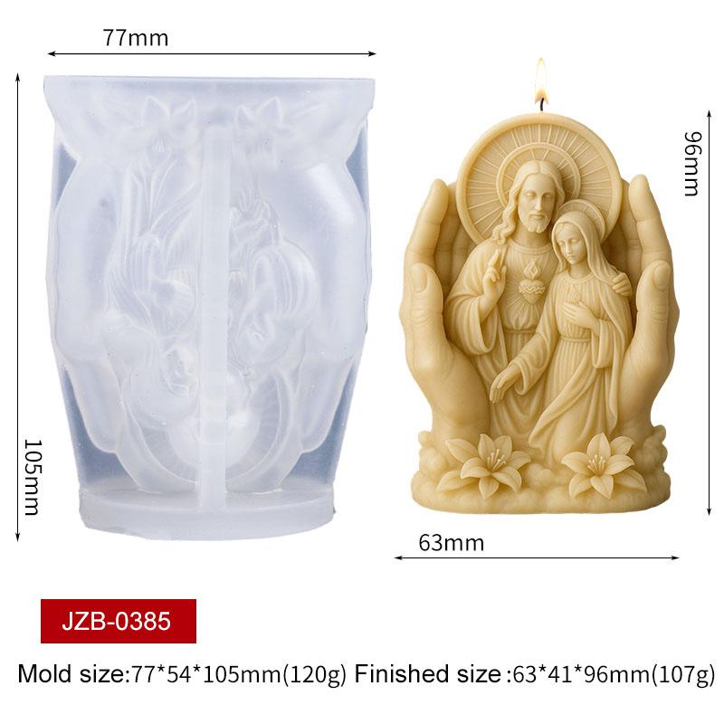 Xiaomi 3D Скульптура Человека Свеча Силиконовая Форма Религиозная Дева Ангел Фея Богиня Воин Фигура Ароматическое Мыло Воск Форма для Поделок Домашний Декор