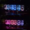 Nixie Tube Clock Acrylic RGB- Digital Clock Various Musical Beat Temperature/Data/Week Display Girlfriend Gift Present