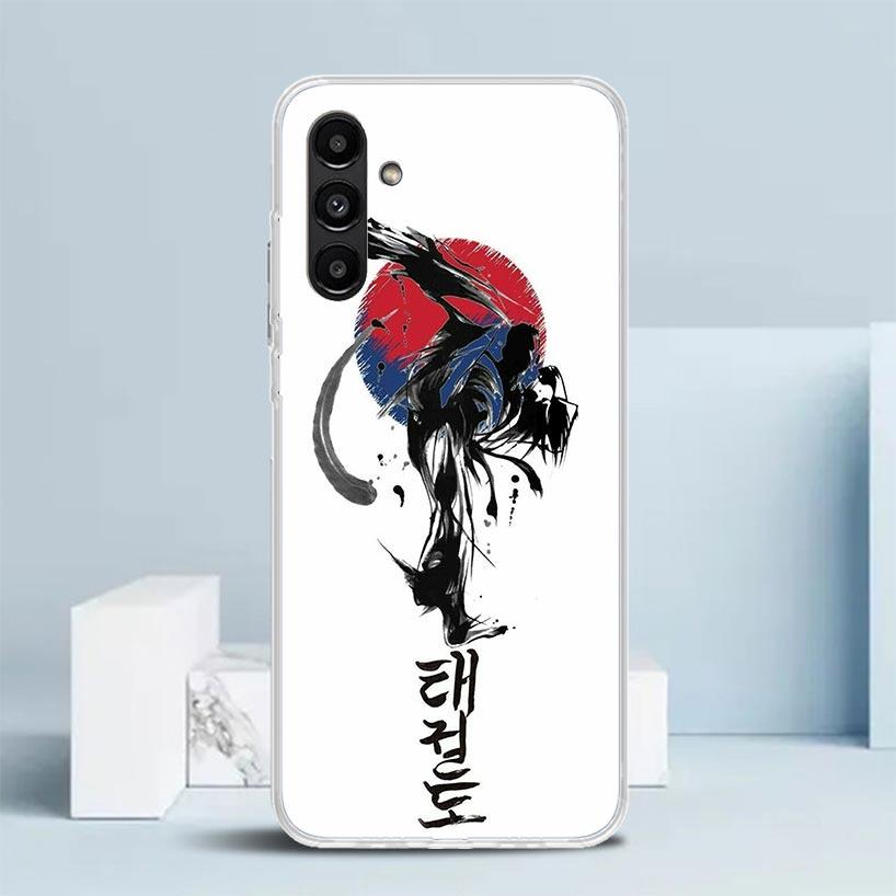 Oyama Kyokushin Karate Phone Case For Samsung Galaxy A17 A37 A57 A16 A15 A14 A13 A56 A55 A54 A53 A36 A35 A34 A33 A26 A25 A24 A23