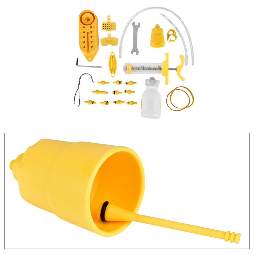 Hydraulic Bicycle Bike Disc Brake Mineral Oil Bleed Repair Tool Kit