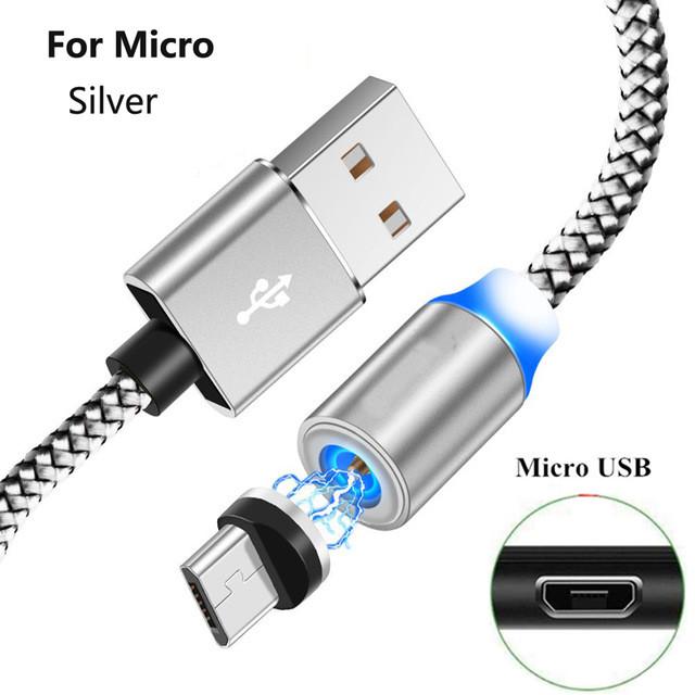 Magnetic Type C Micro USB Fast Charger Cable For Xiaomi 8 9 9T 10 Pro Redmi 6 7 7A 8 8A Note 7 8 QC 3.0 4 Port USB Phone Charger