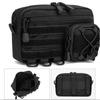 EDC Подсумок 1000D Сумка-органайзер Molle Множество карманов Универсальная подсумка Кейс для хранения инструментов Держатель для телефона для активного отдыха Охоты Поясная сумка
