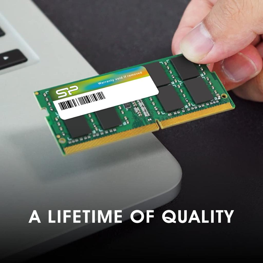 Silicon Power Laptop Memory 16GB x 2 260Pin CL19 Mac Compatible SP032GBSFU266X22 DDR4-2666 (PC4-21300) 1.2V