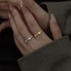 The Same Tail Ring Is Simple And Cold Wind Ring, Female Tide Love Index Finger Ring, Fashionable Personalized Set Ring.
