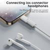 Type C To Lightning Headphone Audio Adapter for Iphone 15 16 Pro Max Samsung iPad MacBook USB C Adapter Earphone Converter