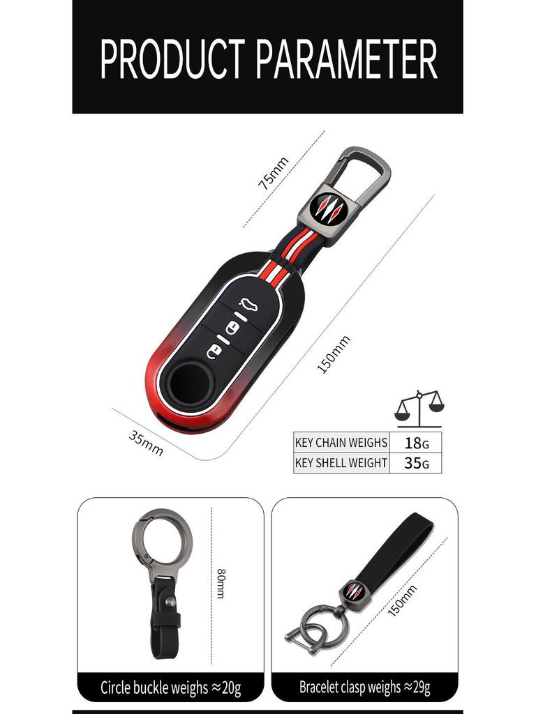 Fiat 500, Bravo, Iveco Eurocargo Key Remote Protective Shell