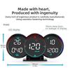 Новый G17 HUD GPS Head Up Display LCD спидометр измеритель наклона автомобиля сигнализация температуры масла и воды превышение скорости диагностический измеритель скорости