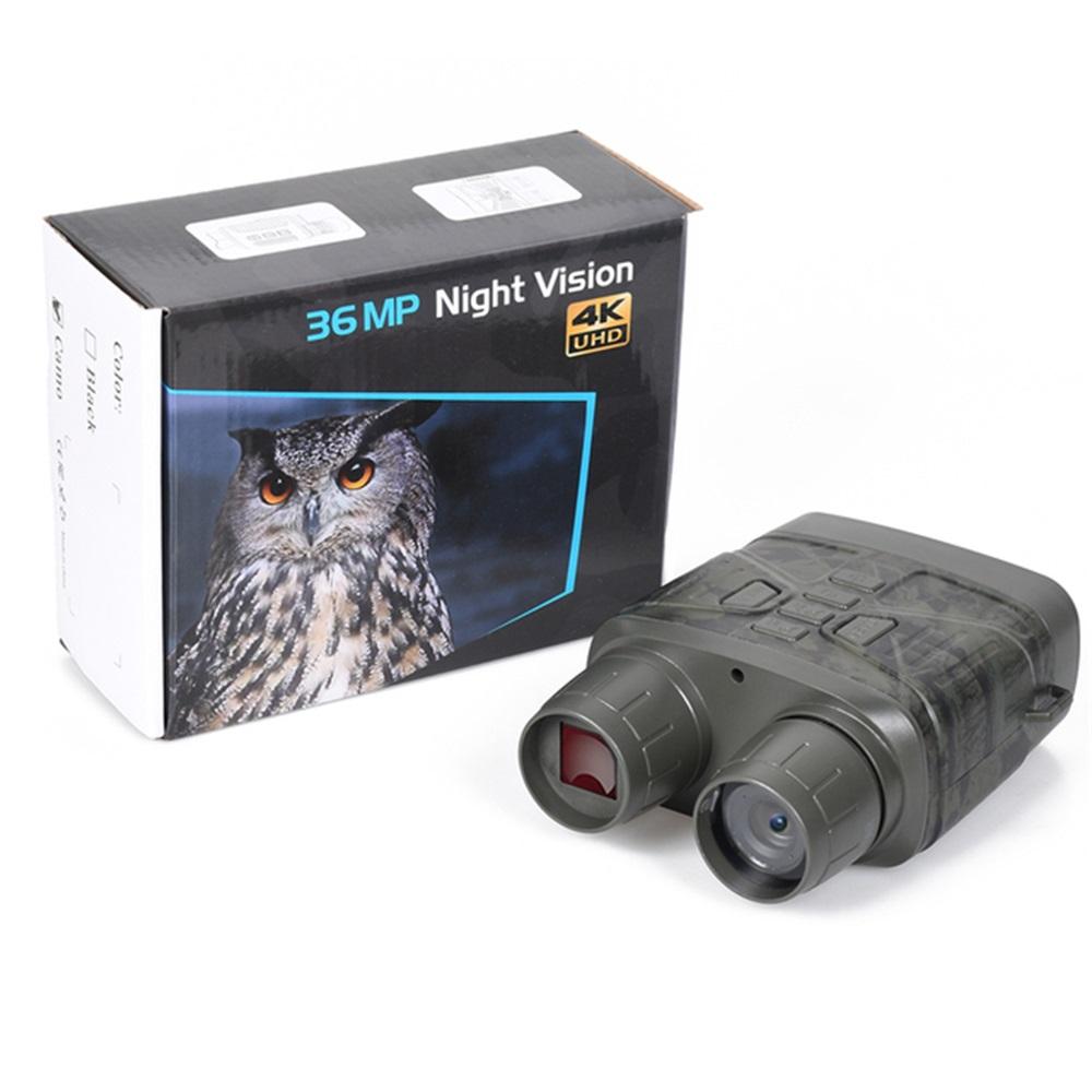 Nv4000 4k Uhd 36mp 400 м инфракрасный бинокль ночного видения портативный мини-телескоп камера 5x цифровой зум для охоты и кемпинга