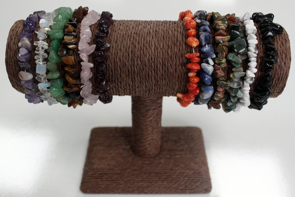 Bracelet with Natural Stones - Indian Agate