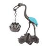 Подвесная курильница в виде журавля, инновационная, элегантная, декоративная, благоприятная, держатель для благовоний