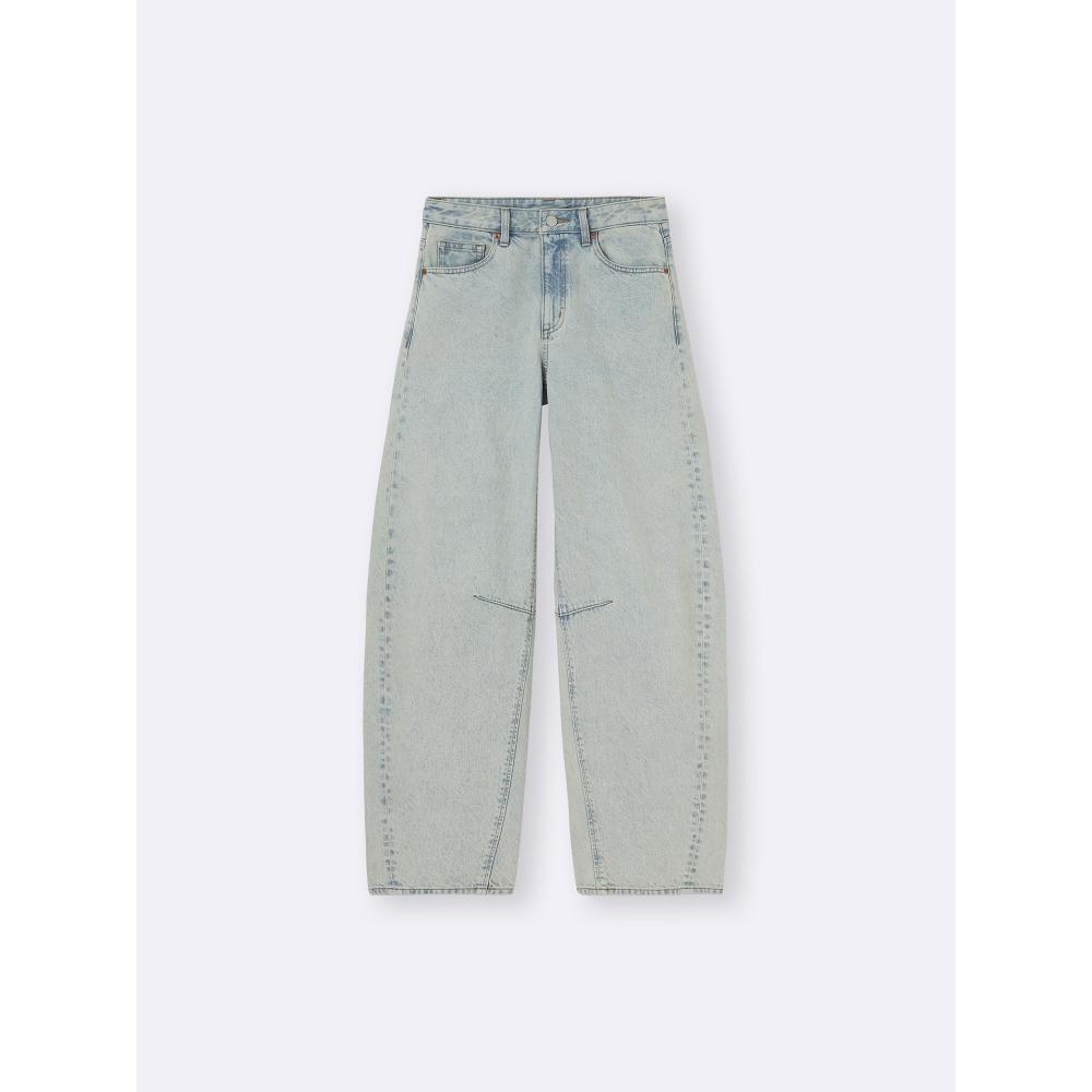 GU by Uniqlo Джинсы с бочкообразной штаниной A 81,0 см