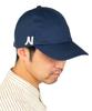 Стандартная кепка с козырьком с логотипом для мужчин и бейсбольная кепка с глубокой посадкой, защита от УФ-лучей, большой окружности, темно-синяя [NAKOTA] Женщины, Кепка, Защита, Хлопок, Размер, Весна, Лето, Кемпинг,