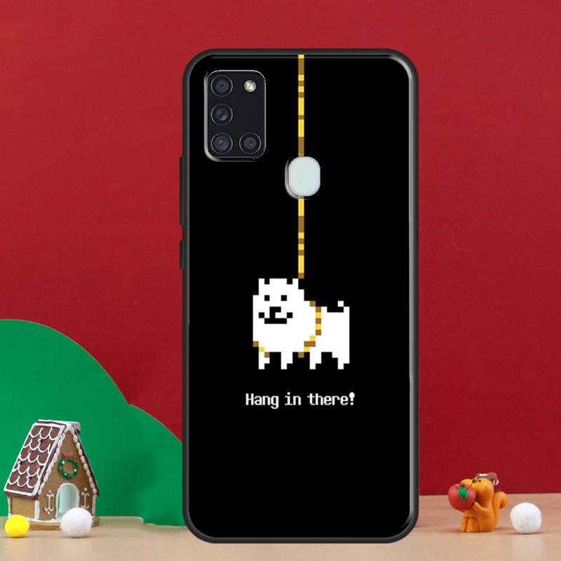 Чехол для телефона Samsung Galaxy A54 A34 A14 A52S A12 A22 A32 A52 A13 A53 A73 A50 A51 A71 с изображением раздражающей собаки из Undertale
