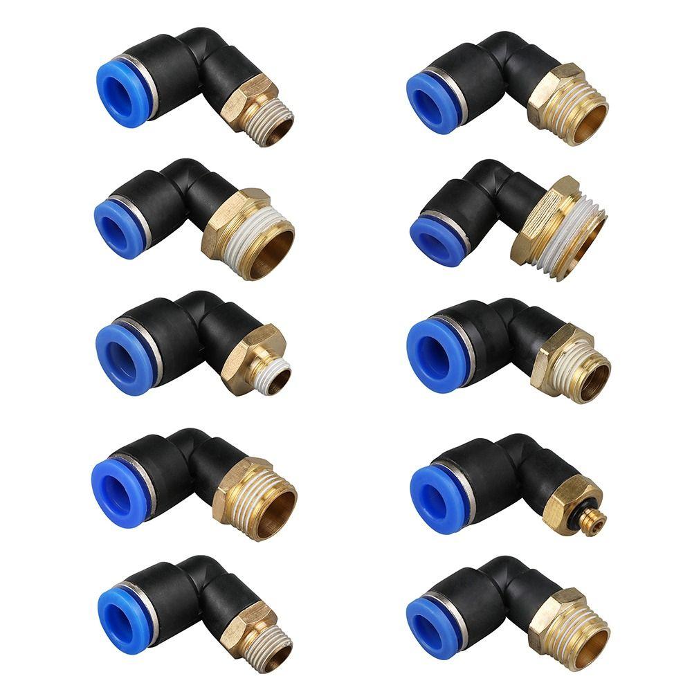 Пластиковый быстрый соединитель, шланговая трубка, воздушный фитинг, муфта с наружной резьбой, пневматический быстрый соединитель