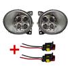 1pair LED FOG LIGHT FOR SCANIA P G R T SERIES LED DAYTIME RUNNING LAMP LH RH SCA392 SCA393 1931614 1931613 Plug Option