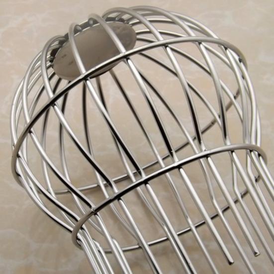 Anti-blocking Floor Drain Antifouling Stainless Drain Outlet Round Net Cover for Garden