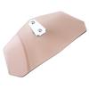 Universal Motorcycle Adjustable Windscreen Wind Deflector Windshield (Tawny)