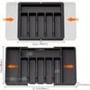 1pc Expandable Cutlery Organiser, Kitchen Expandable Cutlery Tray, Adjustable Storage Objects for Spoons, Forks and Knives