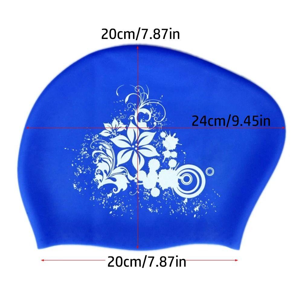 Ear Protection Swimming Cap Enlarged Safe Swimming Hat New Silicone Swimming Hat