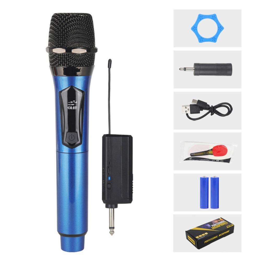 Rechargeable Wireless Microphone High Quality Wireless Receiver Handheld Microphone Meeting Use