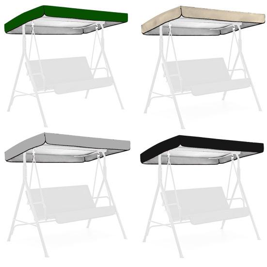 Замена навеса-качалки, водонепроницаемая ткань Оксфорд, навес для стула-качели, навес для наружного патио, верхняя крышка, козырек от солнца, чехол для стула для садовых качелей