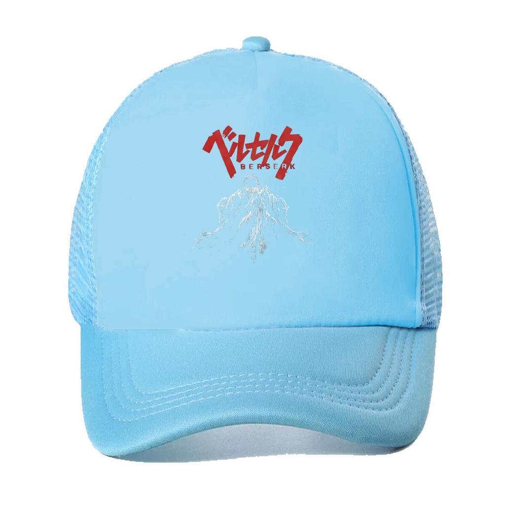 Ninja Berserk anime  related graphic for a media  and  anime  themed design Mesh Baseball Cap