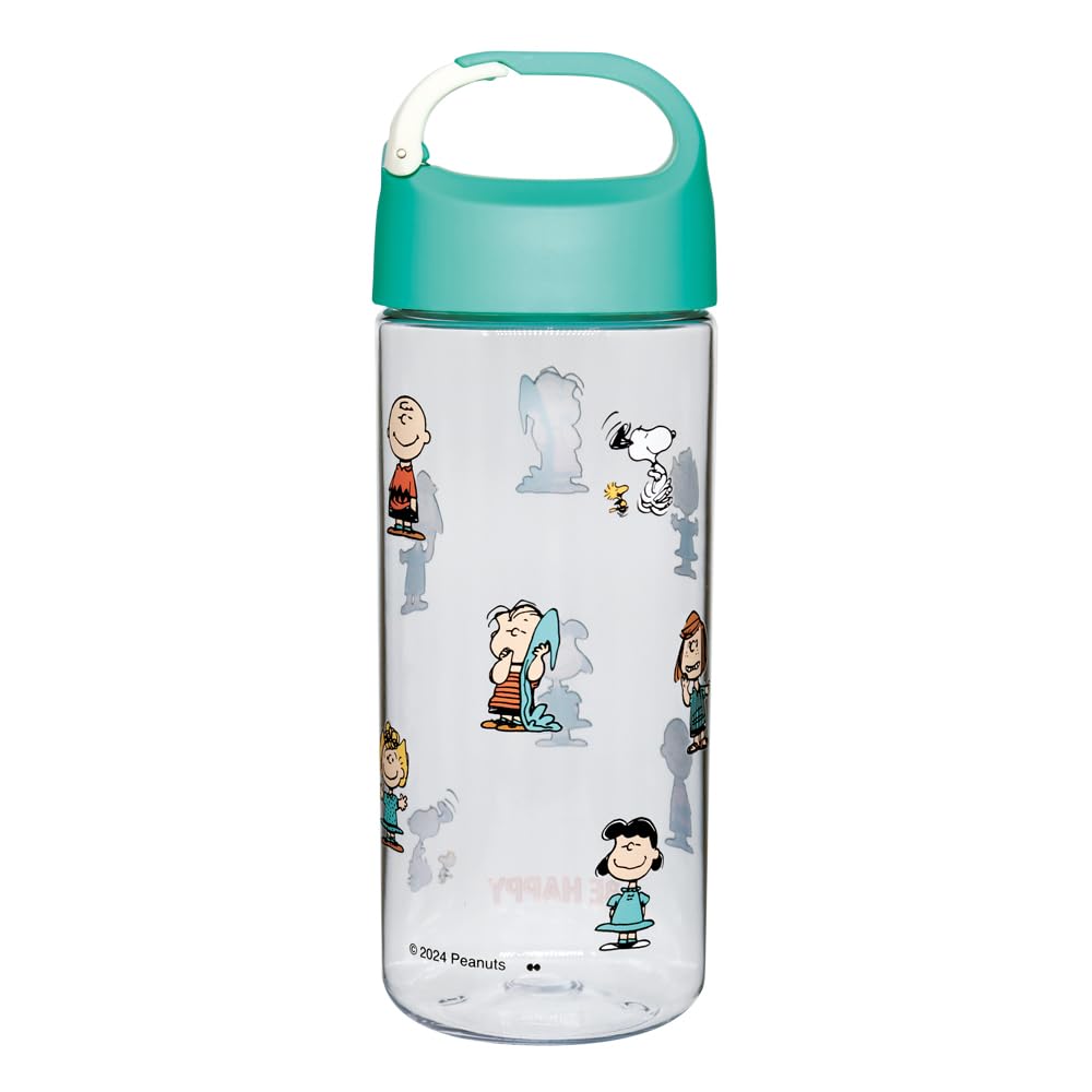 Ониси Кен PEANUTS Бутылка для напитков ПРОЗРАЧНАЯ Серия для ланча БУДЬ СЧАСТЛИВ SLL-2010
