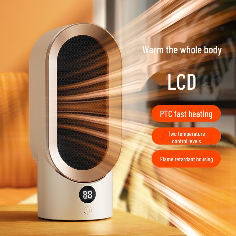 Премиальный нагреватель PTC: Компактный настольный электрический обогреватель для дома, соответствующий нормам США