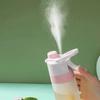650 мл Распыляющая Бутылка для Воды Портативная для Улицы Спортивная Бутылка для Воды для Девочек Тренажерный Зал Фитнес Питьевая Посуда Туризм Езда на Велосипеде Бутылка для Воды