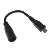Адаптер-переходник DC5.5 x 2.1 мм (мама) на Micro USB (папа) Кабель-удлинитель Питание до 5В 3А 15Вт