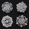 European-American Rhinestone Brooch Set: Alloy Corsage Pins and Accessories