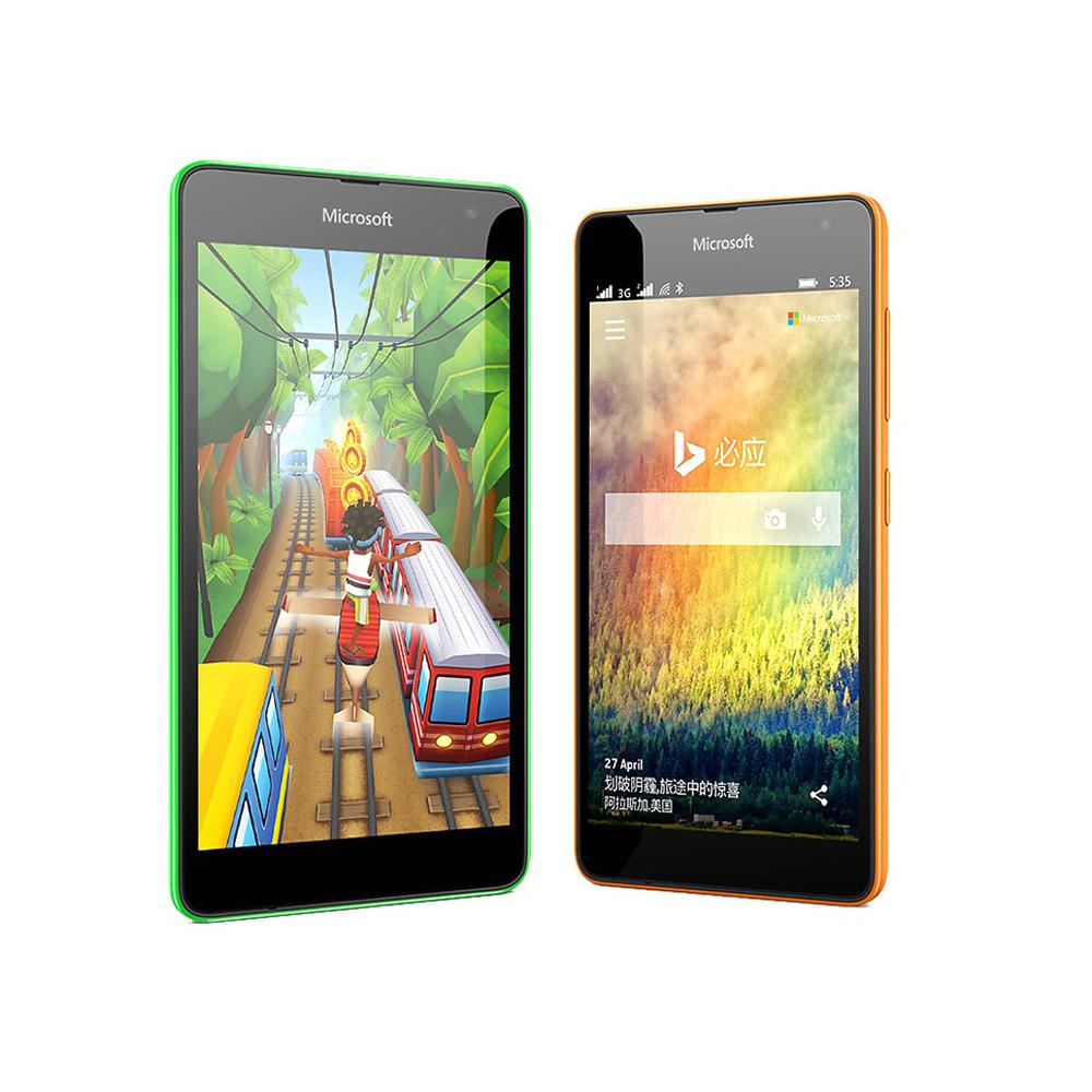 Восстановленный оригинальный смартфон Nokia Lumia 535 с четырехъядерным процессором, двумя SIM-картами/одной SIM-картой, разблокированный, мобильный телефон Windows, с 1/2 SIM-картами