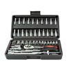 46-piece Xiaofei 1/4 Ratchet Socket Wrench Set for Auto & Home Repair