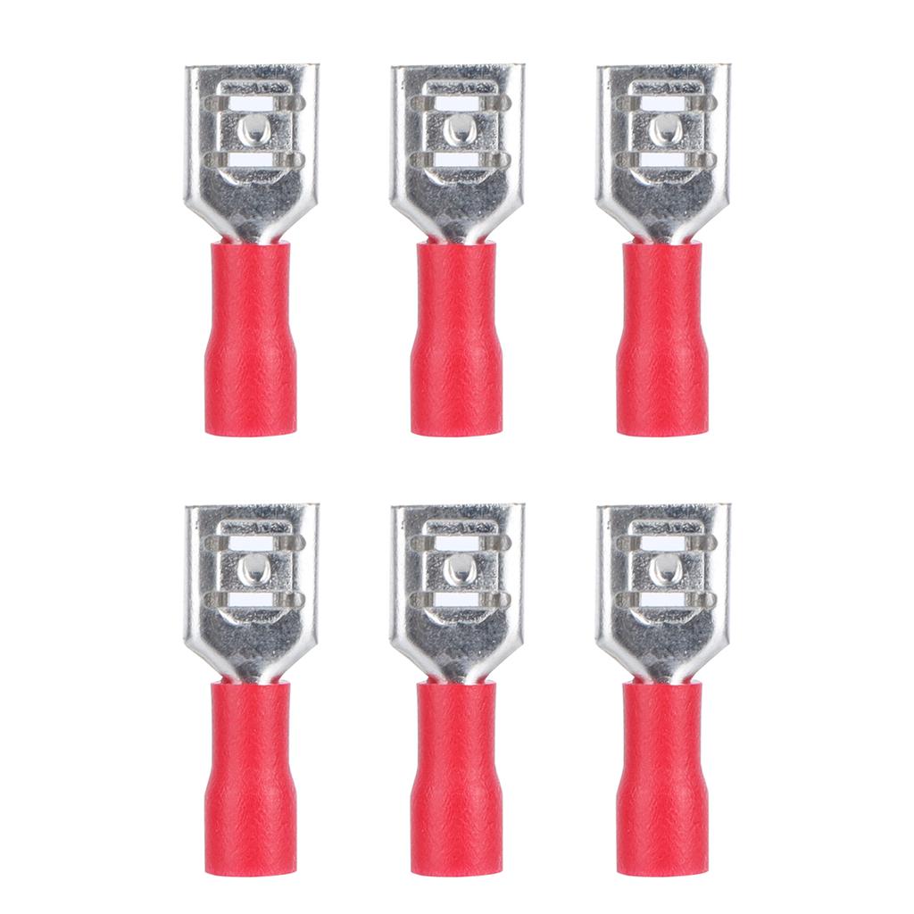 Изолированный плоский соединительный провод FDD1.25‑250 Female прочный долговечный стабильный удобный электрический обжим 