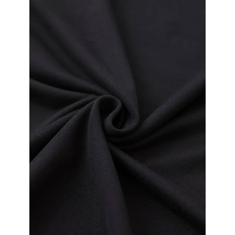 Стильная женская футболка с принтом, короткий рукав, европейский размер, круглый вырез, средняя эластичность, ткань, подходит для всех сезонов