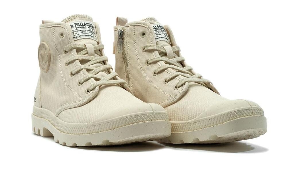 Palladium Pampa Hi Zip Organic boots beige