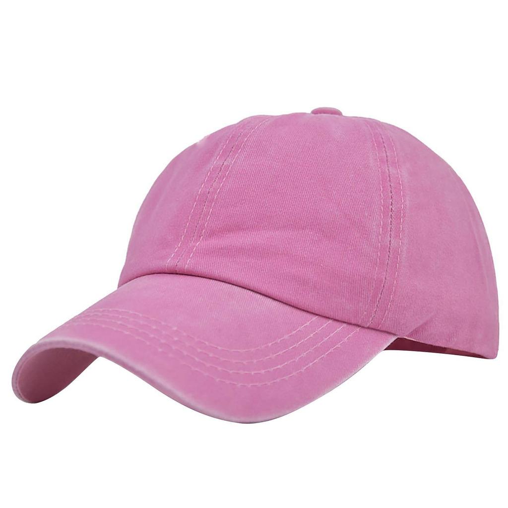 Бейсбольная кепка, вымытый старый солнцезащитный козырек, однотонная легкая пластина, язычок, кепка для родителей и детей