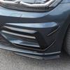 Передний бампер автомобиля, боковой спойлер Canards, накладка для VW Golf 7,5 MK7.5 GTI R Rline, аксессуары, 2018, глянцевый