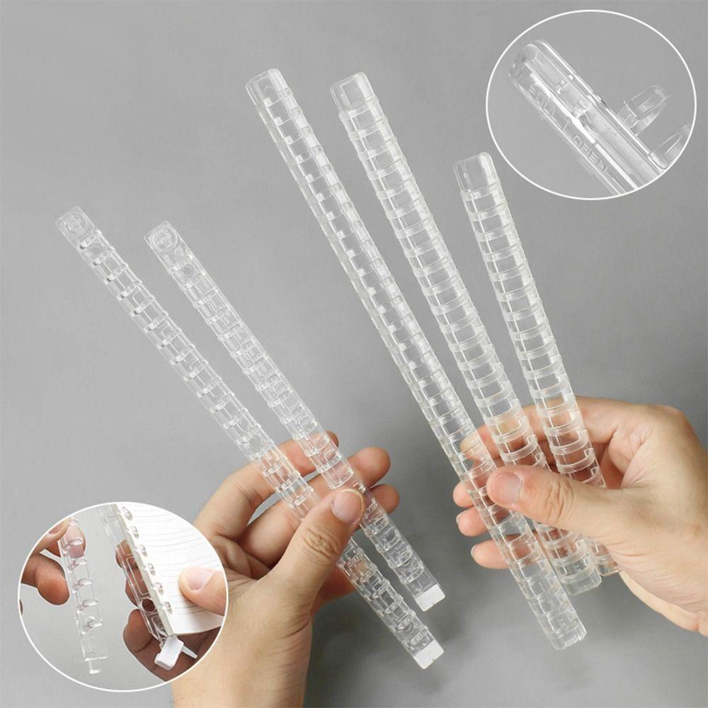 Drawing Rod Type Loose-leaf Binder 20/26 Hole Binding Clips Album Binding Accessories