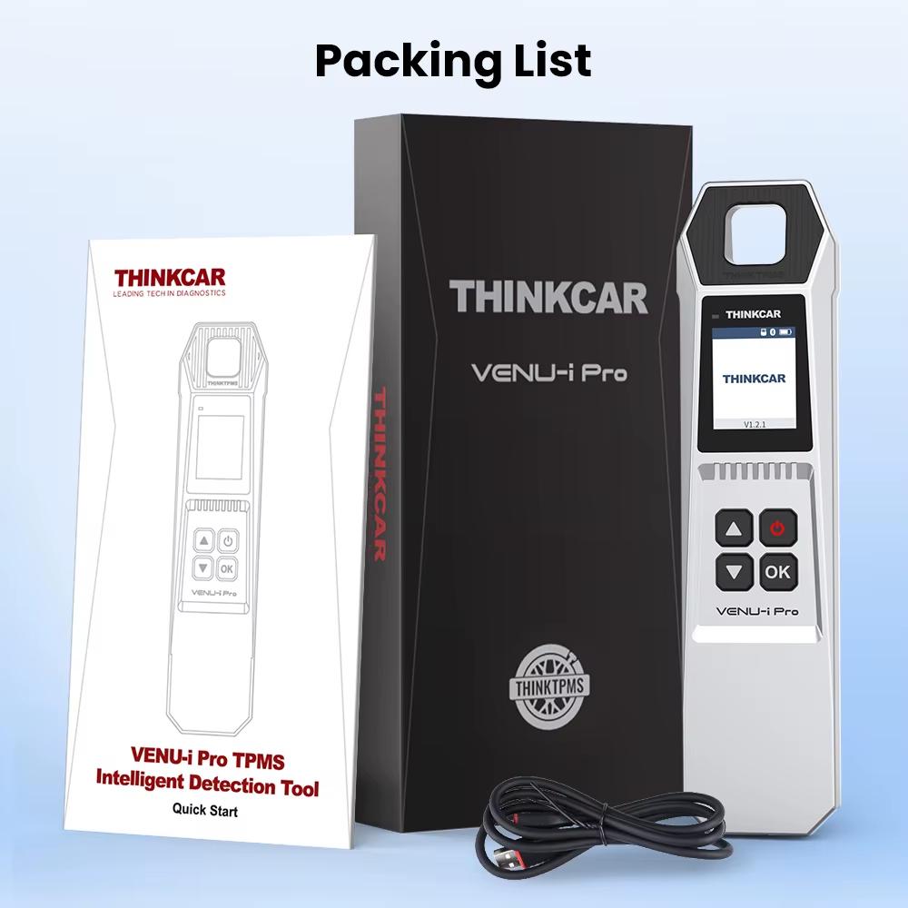 THINKCAR VENU i-Pro TPMS Car Tire Pressure Diagnostic Tools Activate Programming Relearn Sensors OE Query for 315MHz/433MHz