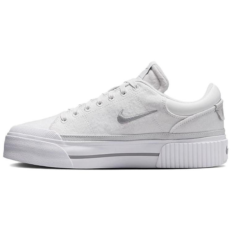 Nike Court Legacy Lift Summit White White Phantom Light Smoke Grey Женские FZ2606-100