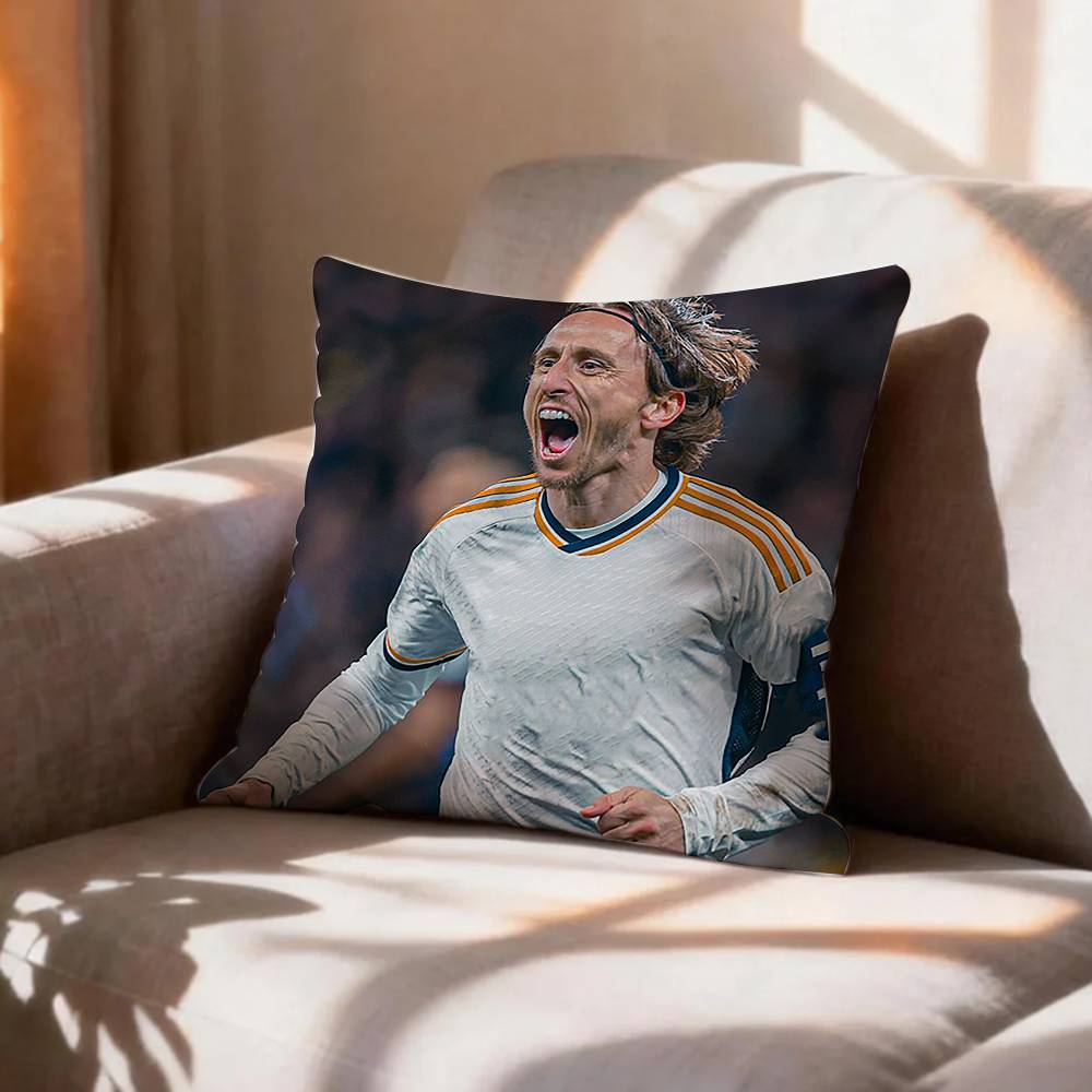 Legendary Midfielder Luka MModric Pillow Case Pattern Printed Pillowcase For Living Room Sofa Cushion Cover
